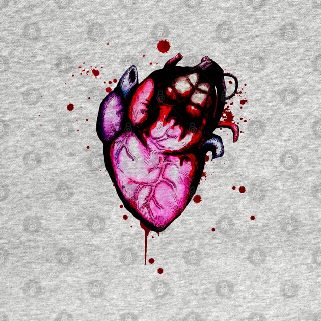 Heart Grenade by LVBart